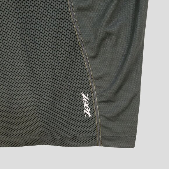 ZootPerformance Gray & Black Mesh Panel Athletic T-Shirt Mens XL - Picture 5 of 9